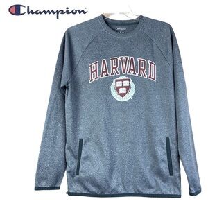 Champion Harvard crew neck sweatshirt w pockets